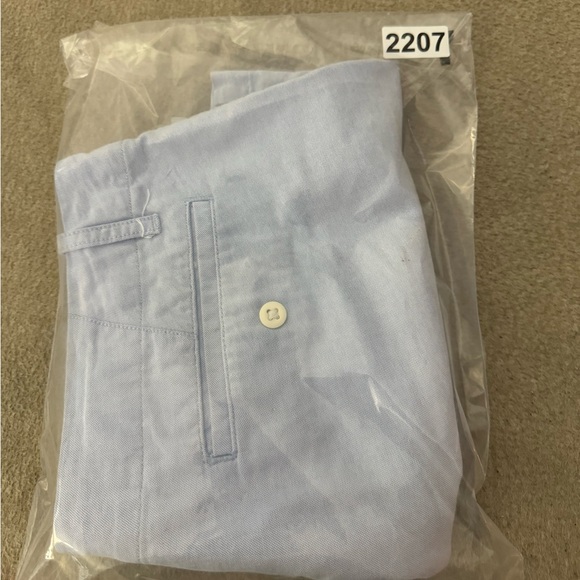 Polo Ralph Lauren Cotton Oxford Chino Short Shorts Preppy Women's Light Blue 10 - Picture 12 of 12